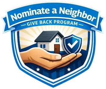 Nominate a neighbor badge